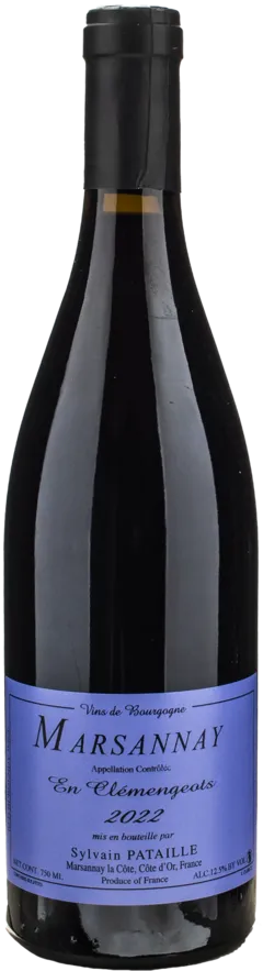 image du vin Sylvain Pataille Marsannay en Clemengeots 2022