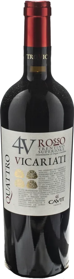 photo du vin Trentino Superiore Doc Rosso Quattro Vicariati Cavit 2021