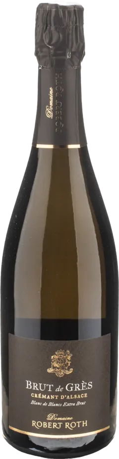 image du vin Domaine Robert Roth Cremant d’Alsace Blanc de Blancs Brut de Gres Extra Brut 2022