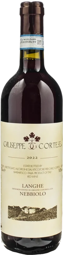 photo du vin Langhe Doc Dolcetto Giuseppe Cortese 2024