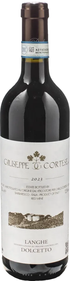 photo du vin Giuseppe Cortese Dolcetto d’Alba