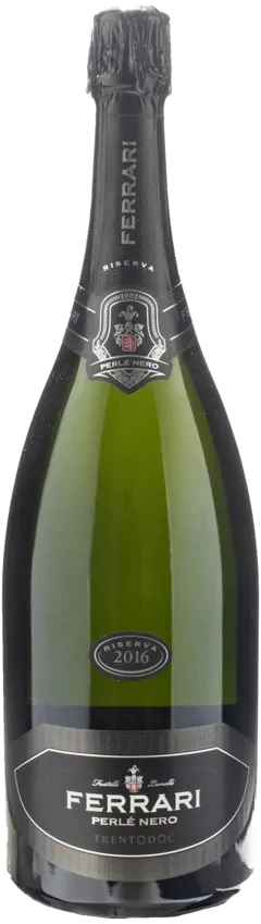 image du vin Ferrari Trento Perle Nero Extra Brut Riserva Magnum