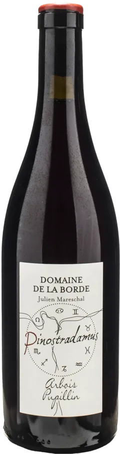 illustration du vin Domaine de la Borde Arbois Pupillin Jura Pinot Noir Pinostradamus 2023