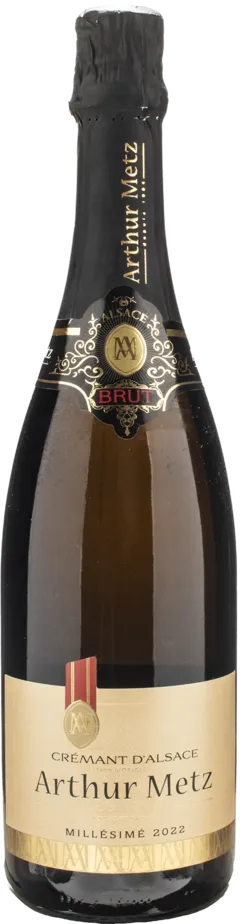 photo du vin Arthur Metz Cremant d’Alsace Brut 2022