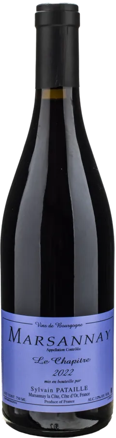 photo du vin Sylvain Pataille Marsannay Rouge le Chapitre 2022