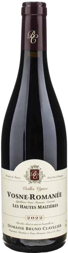 vue du vin Bruno Clavelier Vosne Romanee les Hautes Maizieres 2022