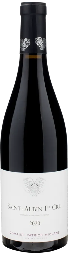 aperçu du vin Domaine Patrick Miolane Saint Aubin 1er Cru Rouge 2020