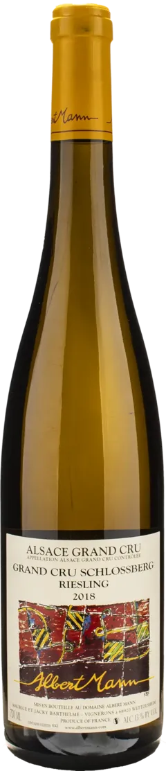 aperçu du vin Albert Mann Riesling Schlossberg Blanc