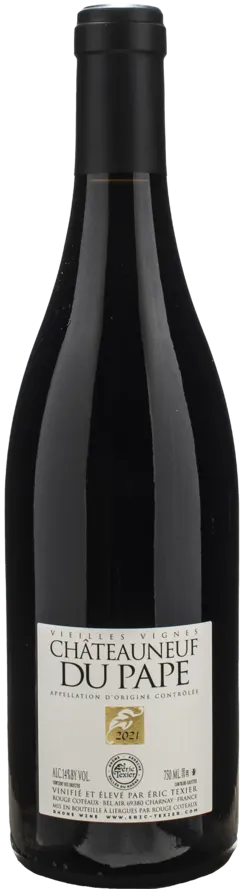 photos du vin Eric Texier Chateauneuf du Pape Rouge 2021
