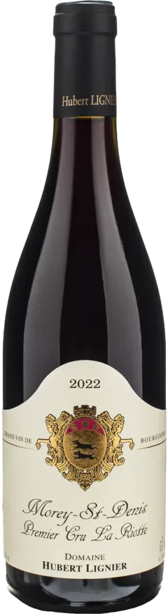 image du vin Domaine Hubert Lignier Morey Saint Denis Rouge 1er Cru la Riotte 2022