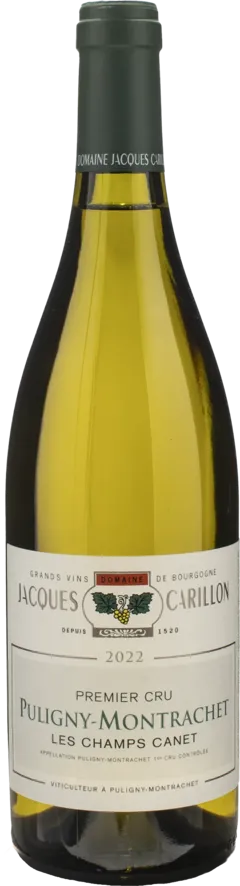 photos du vin Jacques Carillon Puligny Montrachet 1er Cru les Champs Canet Millesime 2022