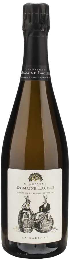 illustration du vin Domaine Lagille Champagne la Garenne Brut Nature