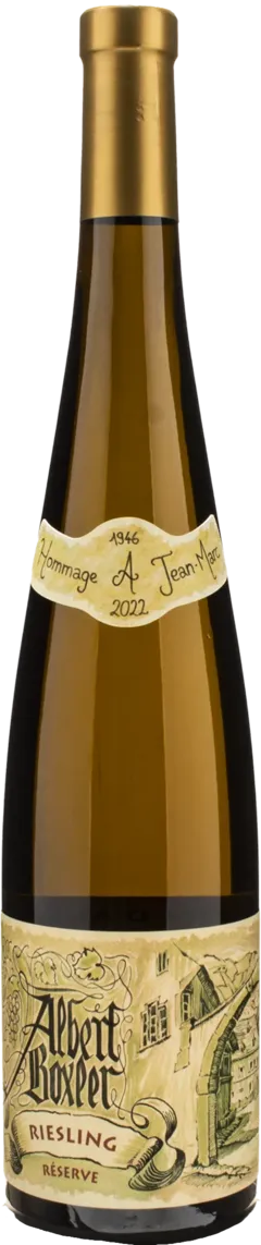 image du vin Albert Boxler Alsace Riesling Reserve