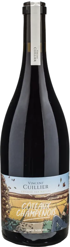 capture du vin Vincent Cuillier Coteaux Champenoise Rouge Pinot Noir