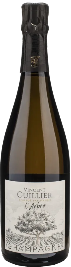 photo du vin Vincent Cuillier Champagne l’Arbre Brut Nature