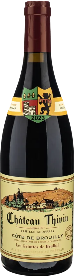 image du vin Chateau Thivin les Griottes de Brulhie
