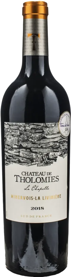 image du vin Chateau de Tholomies le Chapelle Minervois la Liviniere