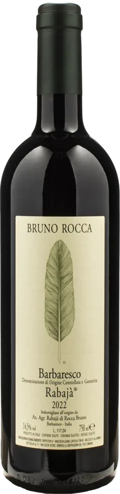 photo du vin Bruno Rocca Barbaresco 2022