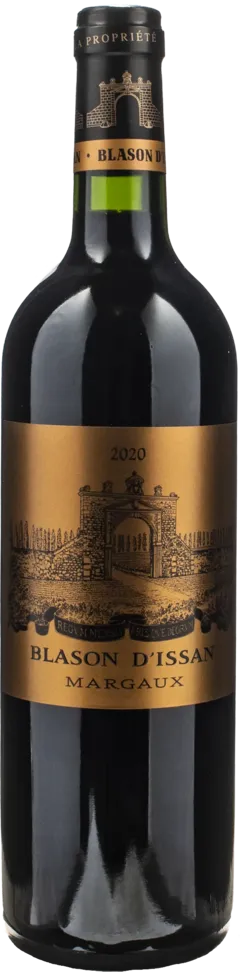 capture du vin Chateau d'Issan Blason d'Issan Margaux 2020