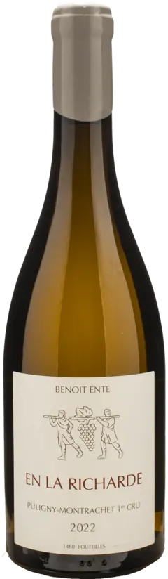 image du vin Benoit Ente les Folatieres en la Richarde Puligny Montrachet 1er Cru 2022