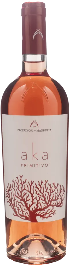 photo du vin Produttori di Manduria Primitivo Rosato Aka 2024