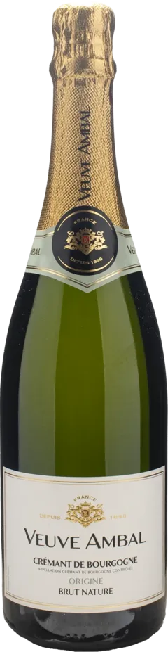 vue du vin Veuve Ambal Cremant de Bourgogne Brut Nature