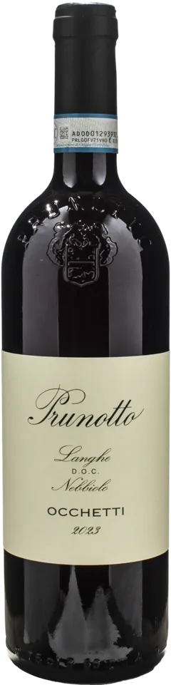 photo du vin Langhe Nebbiolo Doc Occhetti 2021 Prunotto