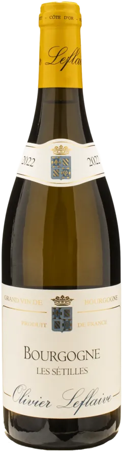 aperçu du vin Olivier Leflaive Bourgogne les Setilles