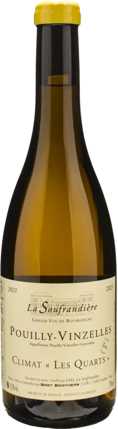 image du vin Bret Brothers la Soufrandiere Pouilly Vinzelles les Quarts 2023