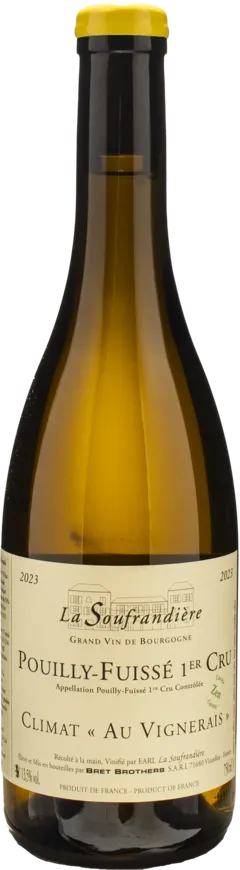 photo du vin Bret Brothers la Soufrandiere Pouilly Fuisse 1er Cru Climat au Vignerais 2023