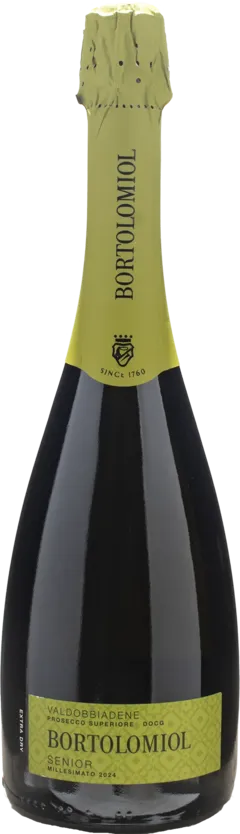 photo du vin Bortolomiol Valdobbiadene Prosecco Superiore Senior Extra Dry 2024