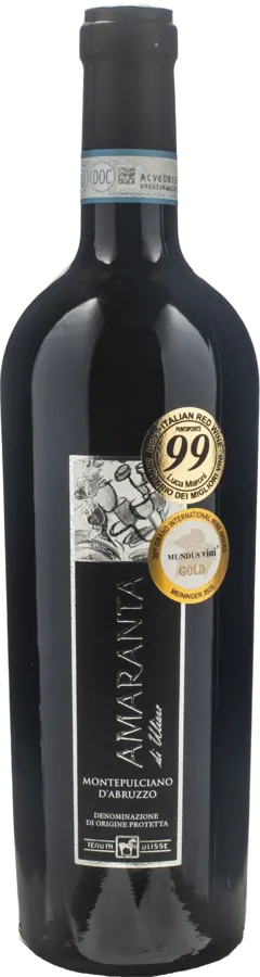 illustration du vin Montepulciano d’Abruzzo Doc Amaranta Tenuta Ulisse 2022