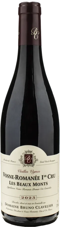 photo du vin Bruno Clavelier Vosne Romanee 1er Cru les Beaux Monts 2023