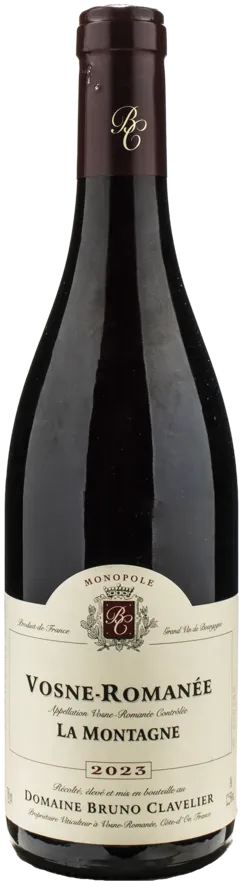 image du vin Bruno Clavelier Vosne Romanee la Montagne 2023