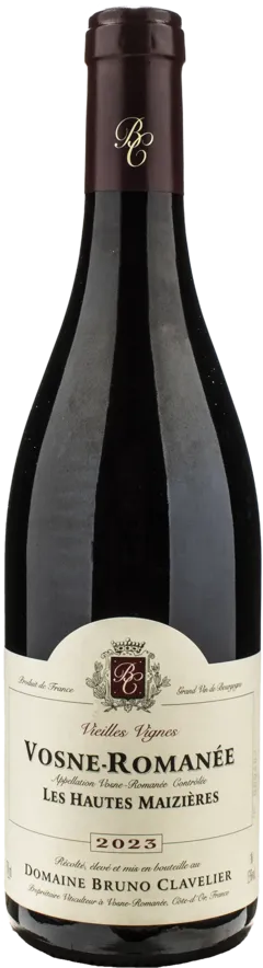 photo du vin Bruno Clavelier Vosne Romanee les Hautes Maizieres 2023