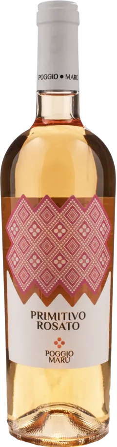 photos du vin Poggio Maru Primitivo Salento Rosato 2024