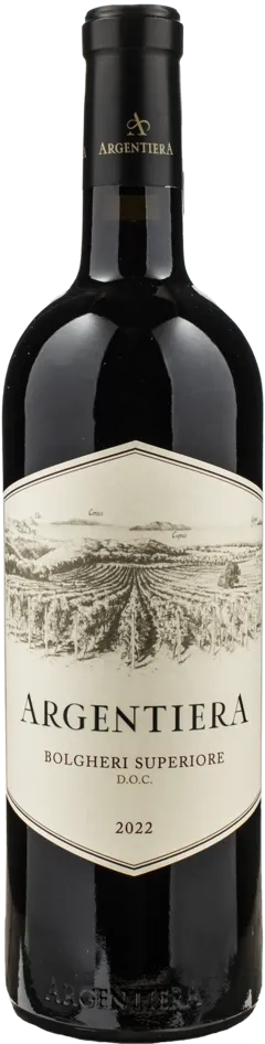 photos du vin Bolgheri Doc Villa Donoratico Tenuta Argentiera 2022