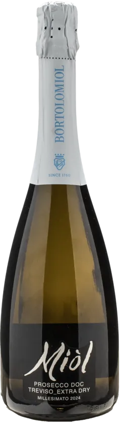 photo du vin Bortolomiol Prosecco Treviso Miol Extra Dry Millesimato 2024