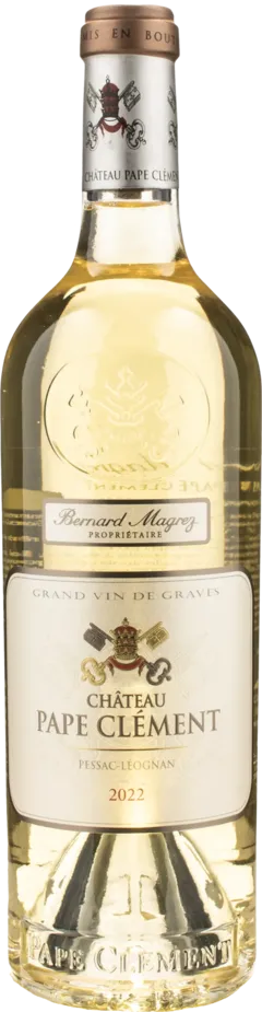 image du vin Chateau Pape Clement Pessac Leognan Blanc 2022