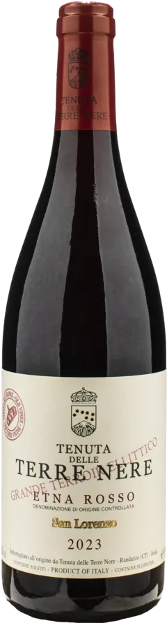 photo du vin Terre Nere Etna Rosso San Lorenzo