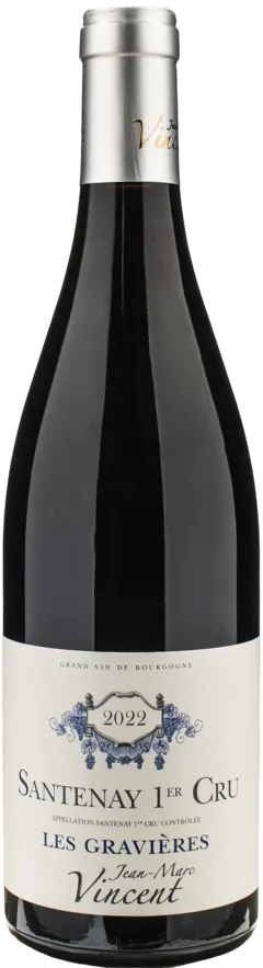 photo du vin Jean Marc Vincent Santenay Rouge 1er Cru les Gravieres 2022