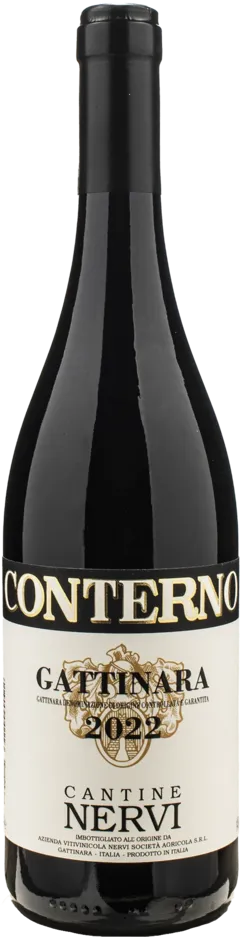 aperçu du vin Nervi Conterno 2019 Gattinara Docg Valferana