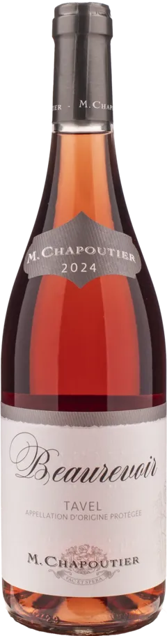 photo du vin m Chapoutier Tavel Beaurevoir Rosã¨
