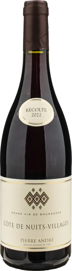 photo du vin Pierre Andre Cote de Nuits Villages Rouge 2022