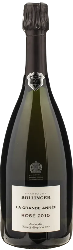 capture du vin Bollinger la Grande Annee Rosã¨ Brut