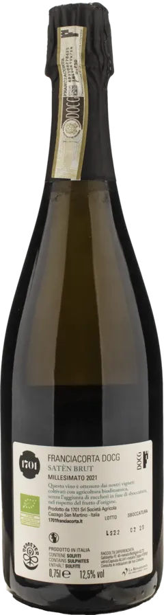 image du vin 1701 Franciacorta Saten Brut 2021