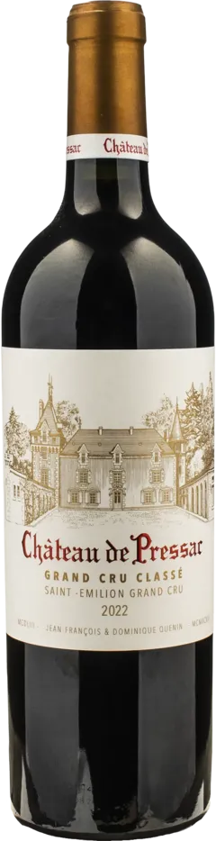 image du vin Chateau de Pressac Saint Emilion Grand Cru Classe