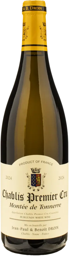 illustration du vin Jean Paul & Benoit Droin Chablis 1er Cru Montee de Tonnerre 2024