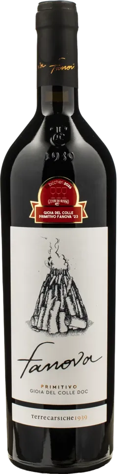 illustration du vin Terrecarsiche1939 Primitivo Gioia Del Colle Fanova 2023