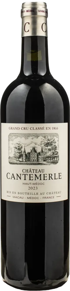 photo du vin Chateau Cantemerle Grand Cru Haut Medoc Rouge 2023
